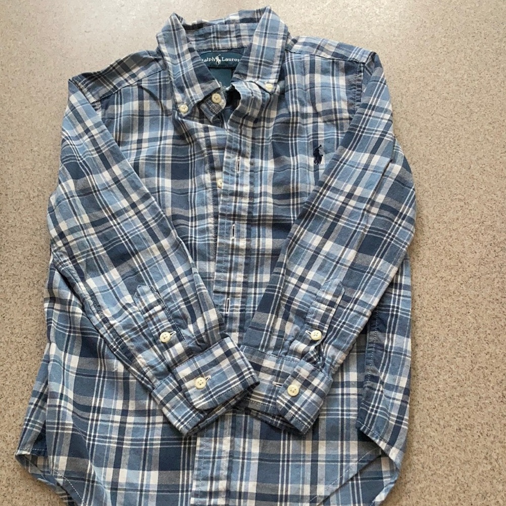 Ralph Lauren Polo Flannel Shirt, size 5